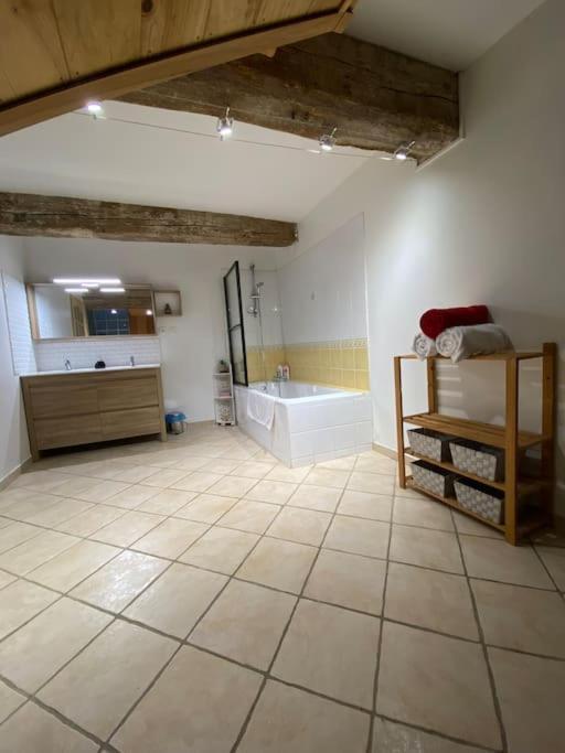 Gite A La Ferme Avec Jacuzzi Et Sauna Villefloure 외부 사진
